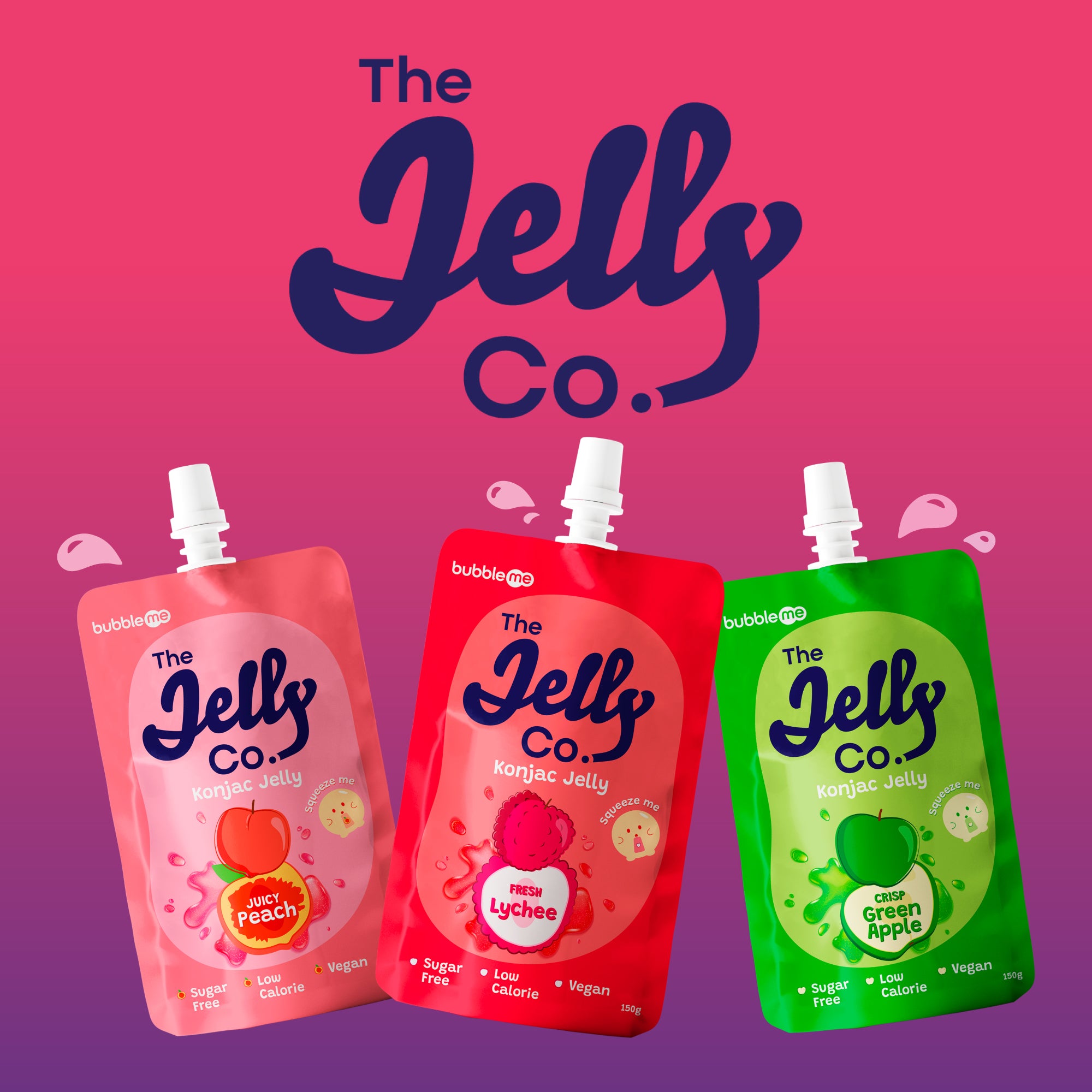 bubbleme The Jelly Co - Konjac Jelly - Mobile Banner