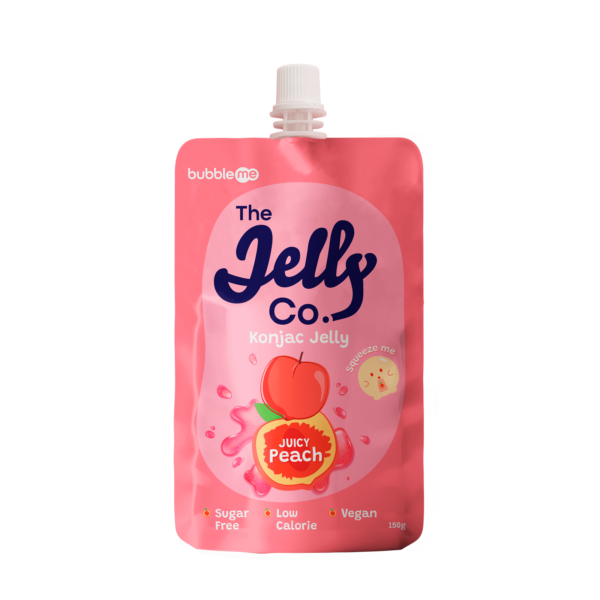 bubbleme - The Jelly Co - Juicy Peach - Product Image