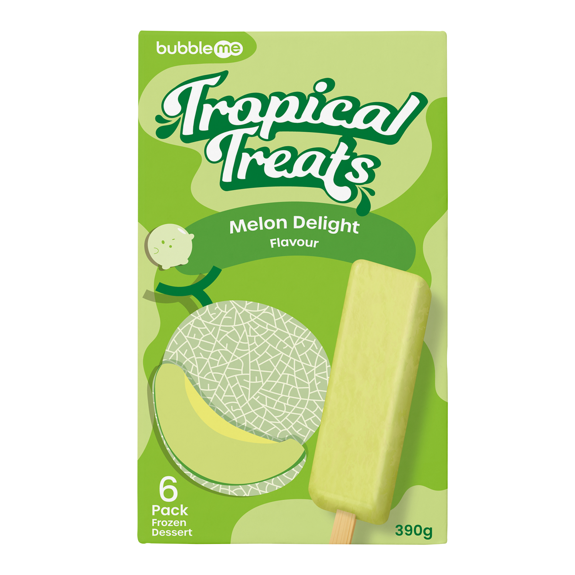bubbleme Tropical Treats - Melon Delight - Product Image